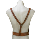 Yugoslavian JNA Leather Belt and Suspenders - Large - Yugoslavian Army Surplus - Belts & Suspenders