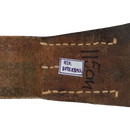 Yugoslavian JNA Leather Belt and Suspenders - Large - Yugoslavian Army Surplus - Belts & Suspenders