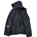 Yugoslavian Navy Black Wool Cloak - Large