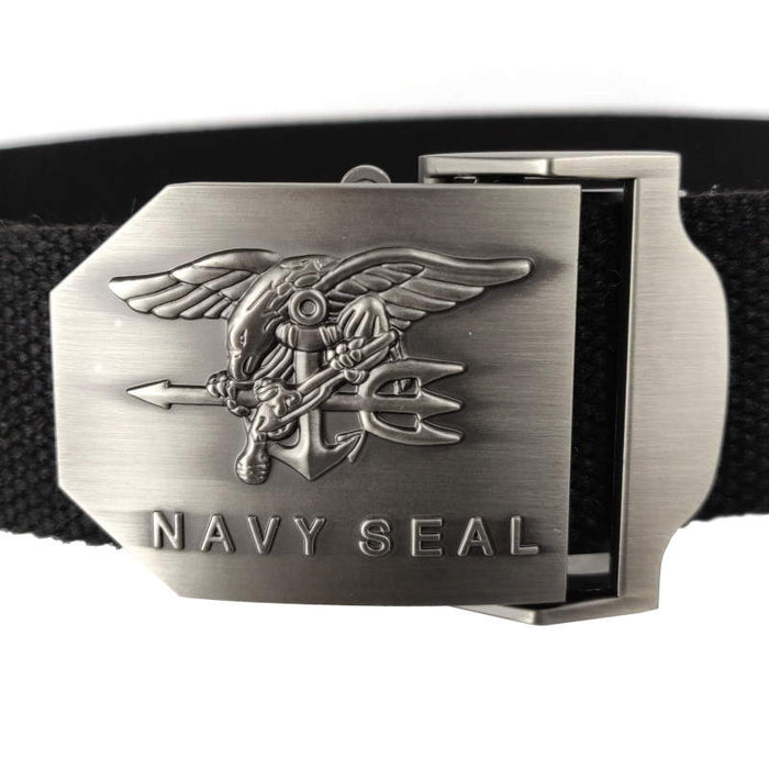 Black Navy SEAL Web Belt