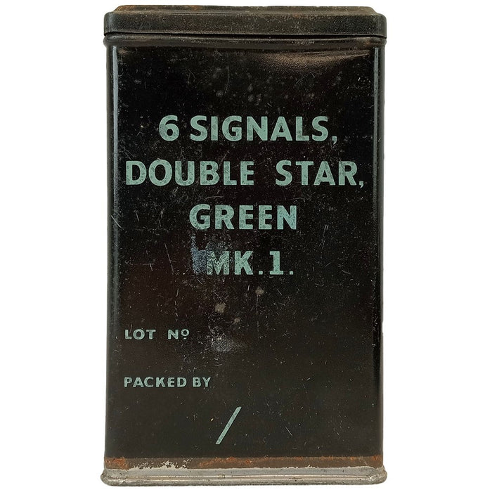 British Army WW2 Mk1 Signal Flare Tin - British Army Surplus - Boxes