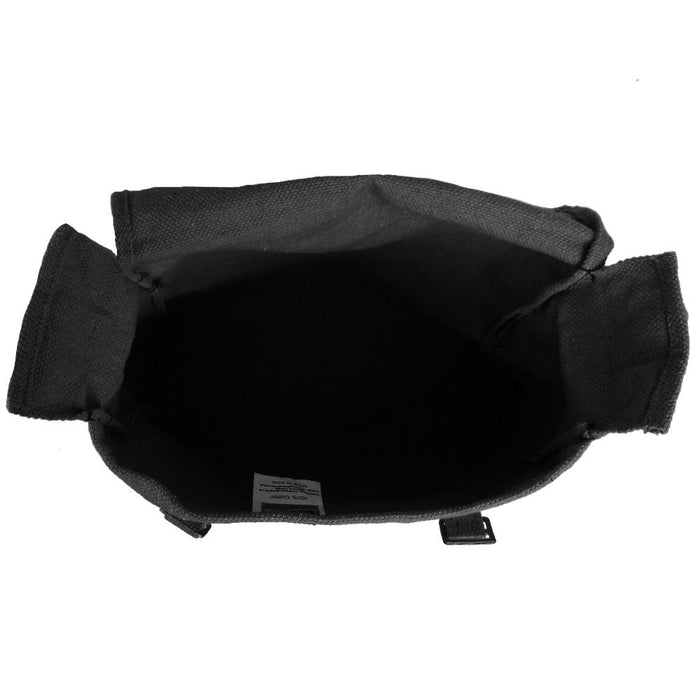 Medium Canvas Haversack - Black - Bushtracks - Shoulder Bags