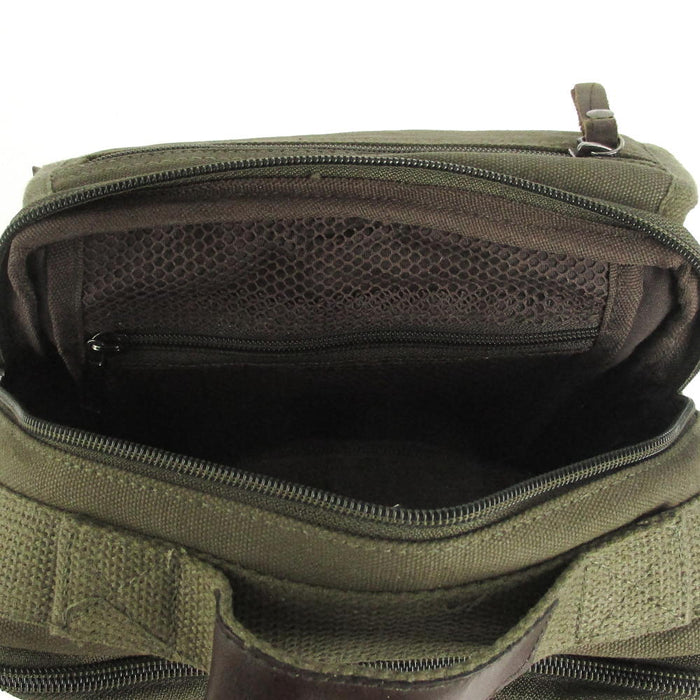 Tactical Canvas Shoulder Bag