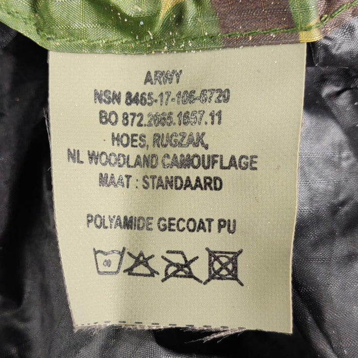 Dutch Army DPM Rucksack Cover - Dutch Army Surplus - Pack Accessories