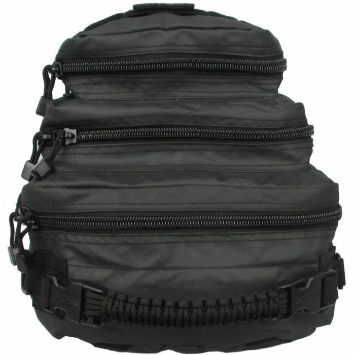 Large Tactical Assault Pack PU - Black - Mil-Tec - Hiking Packs