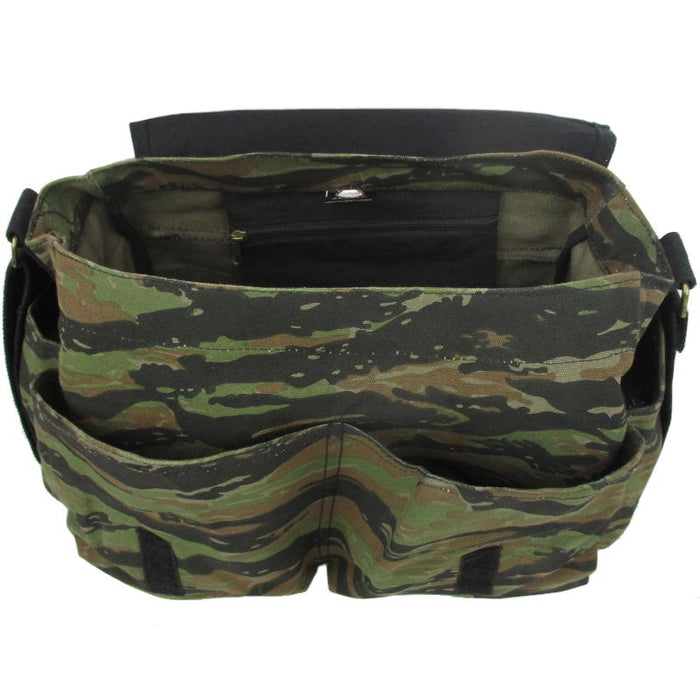Vintage Canvas Messenger Shoulder Bag