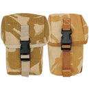 British Desert DPM Small Utility MOLLE Pouch - British Army Surplus - Utility Pouches