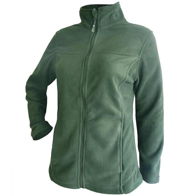 Ivy Fleece Jacket - Moss Green