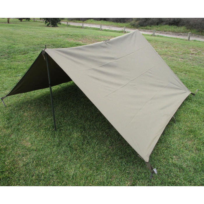 basha tarp Khaki Green Basha