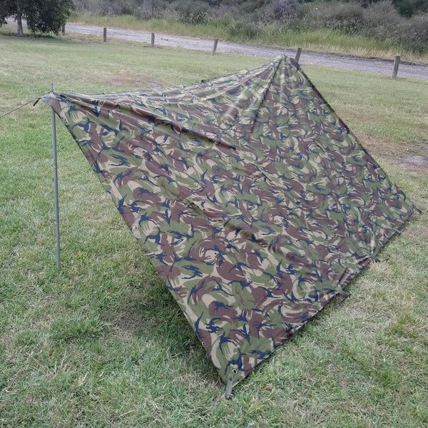 イギリス軍　タープ　DPM basha バシャ イギリス軍 バシャ タープ シェルターシート DPMカモ 250cm