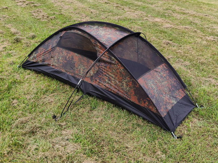 Flecktarn One Man Recon Tent - Mil-Tec - Tents & Bashas