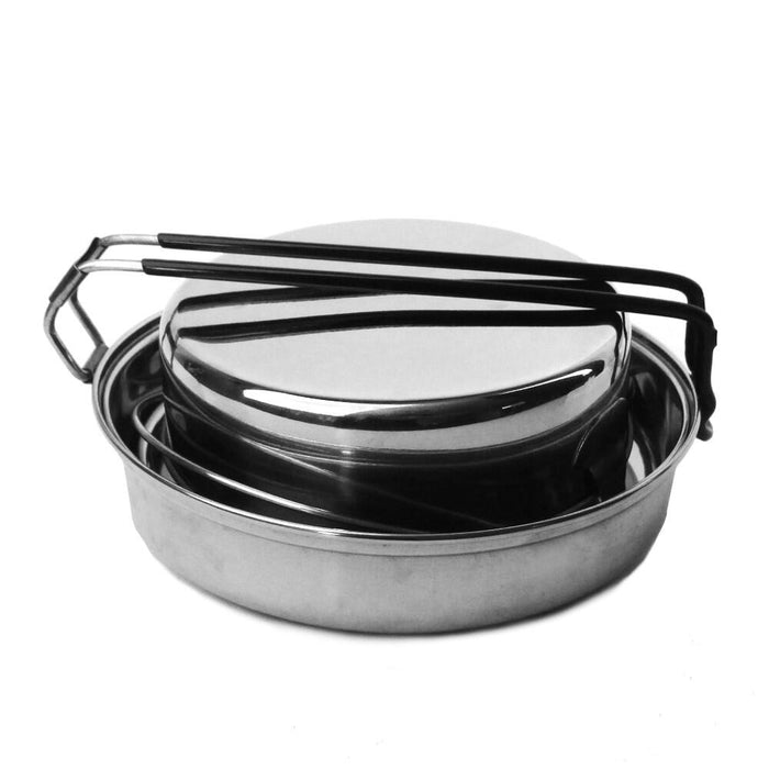 Stainless Steel Cooking Set - Mil-Tec - Cookware