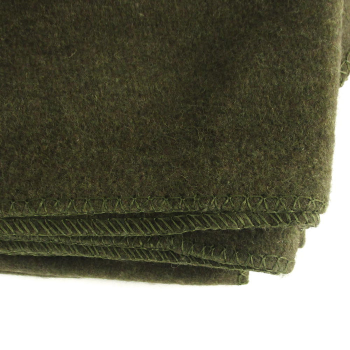 Olive Drab Wool Blanket