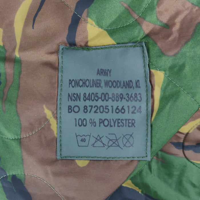 Dutch Army DPM Poncho Liner