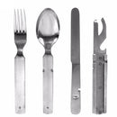 German Stainless Steel Cutlery Set - German Army Surplus - Utensils