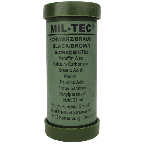 Camo Face Paint Stick - Black and Brown