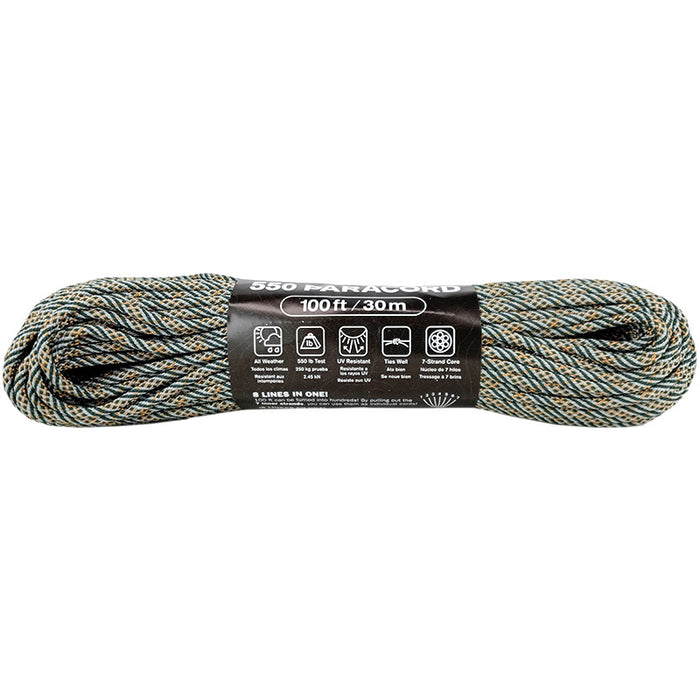 Atwood 550 Paracord Fireball 100ft Hank Atwood 550 Paracord Fireball 100ft Hank