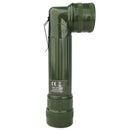 Olive Drab Anglehead LED Torch - Mil-Tec - Torches