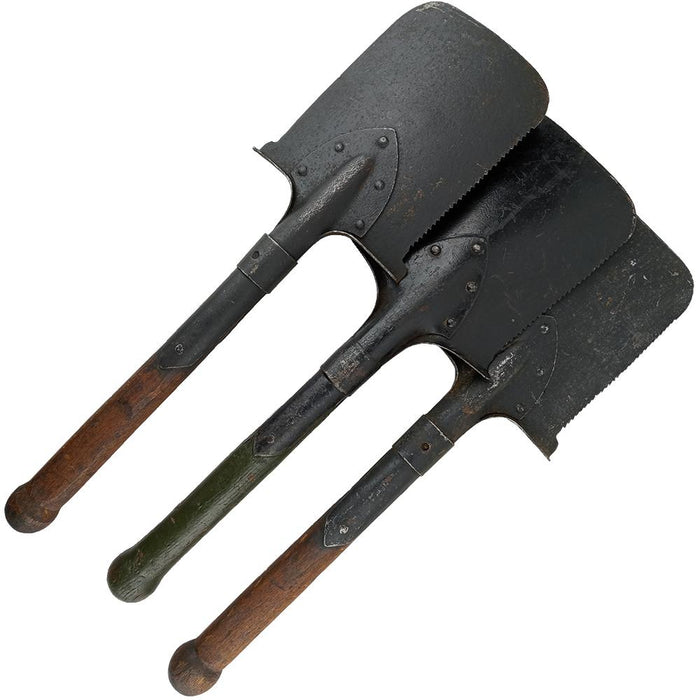 Austro-Hungarian Army WW1 Field Saw Shovel - Austrian Army Surplus - Entrenching Tools