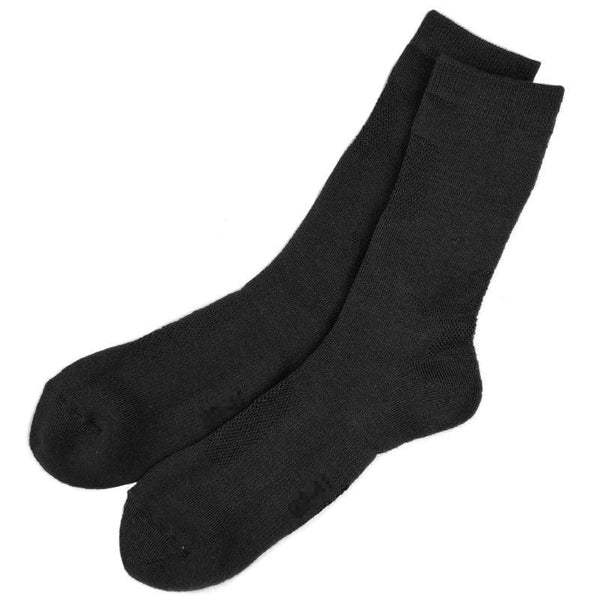 Black Merino Wool Socks