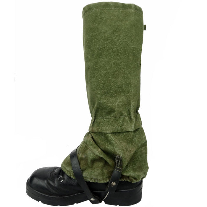 British Army OD Canvas Gaiters