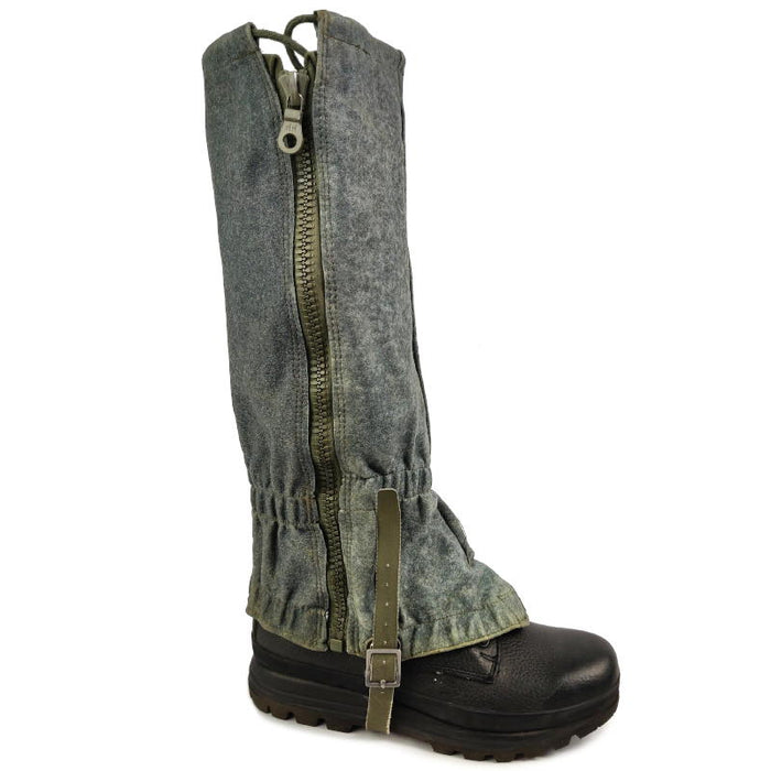 Swiss Alpine Gaiters With Zip - Swiss Army Surplus - Gaiters