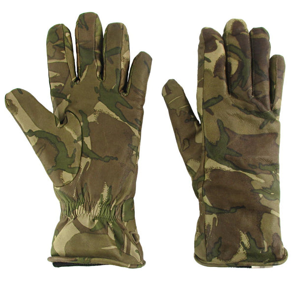 British Army MTP Leather Combat Gloves