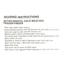 USGI Wool Trigger Finger Mitten Liners - US Army Surplus - Mittens