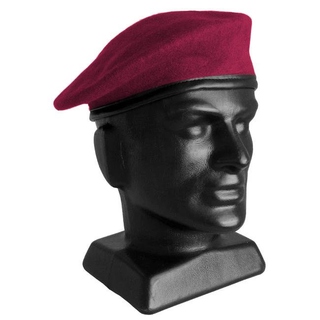 Para Commando Army Beret Cap Maroon Beret Cap Para Commando Cap