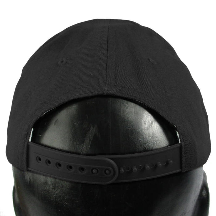 Black Cotton Baseball Cap