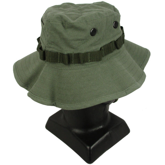 Vintage Vietnam Rip-Stop OD Boonie Hat