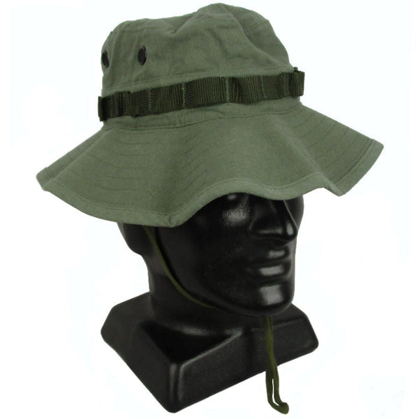 Vintage Vietnam Rip Stop OD Boonie Hat