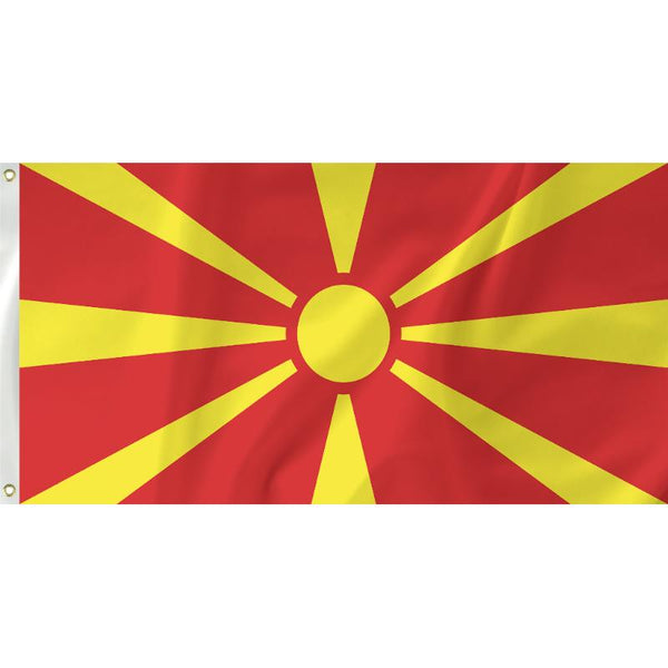 North Macedonia Flag