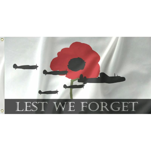 RAF Lest We Forget Flag