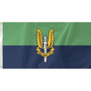 Special Air Service (SAS) Blue Flag - Unbranded - Flags, Badges & Insignia