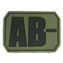 Rubber Blood Type Patch - Viper - Flags, Badges & Insignia