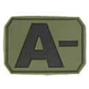 Rubber Blood Type Patch - Viper - Flags, Badges & Insignia