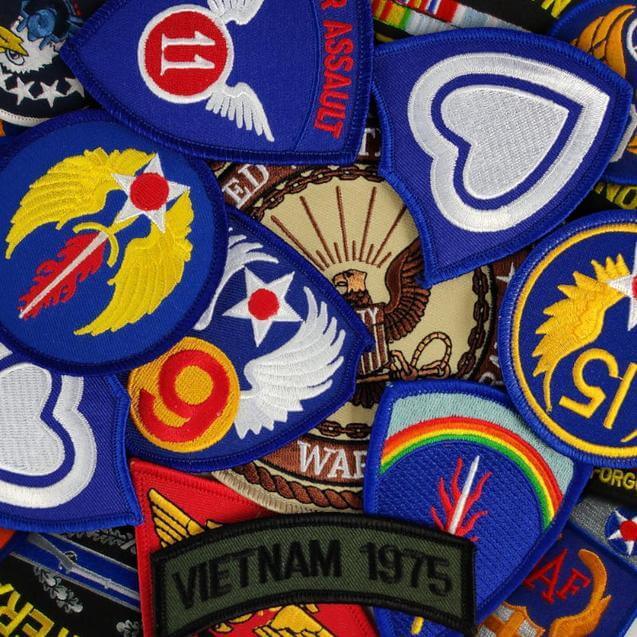 military patches