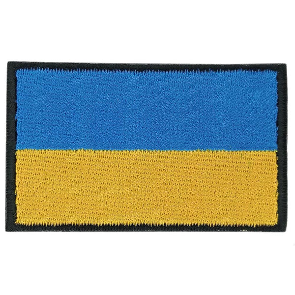 Ukraine Flag Embroidered Patch