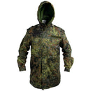 German Flecktarn Parka No Liner - New - German Army Surplus - Parkas