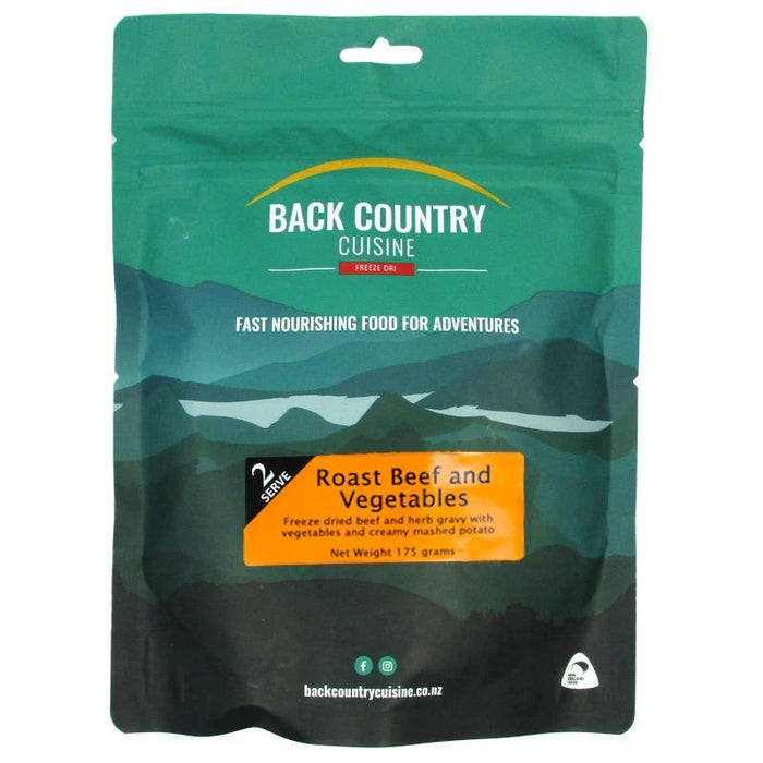 Back Country Cuisine - Roast Beef & Vegetables - Back Country - MRE