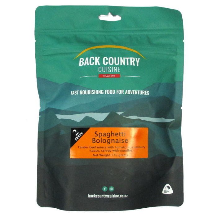 Back Country Cuisine - Spaghetti Bolognaise - Back Country - MRE