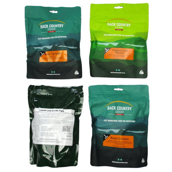 Back Country Cuisine - Adventure Ration Pack - Back Country - MRE