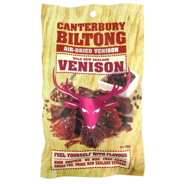 Biltong Air-Dried Venison 40g