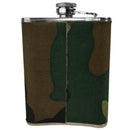 Camo Cover 8oz Hip Flask - Mil-Tec - Gifts & Novelties