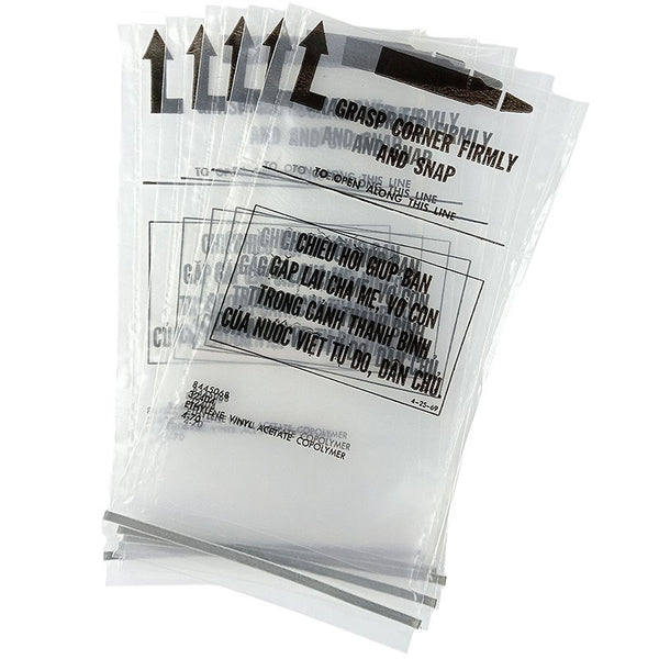 USGI Chieu Hoi Plastic Magazine Bags - 5pc