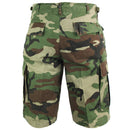 Woodland Camo Ripstop Shorts - Mil-Tec - Shorts