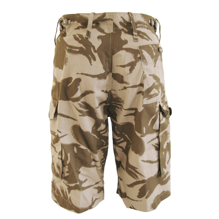British Army Desert Camo Shorts - New
