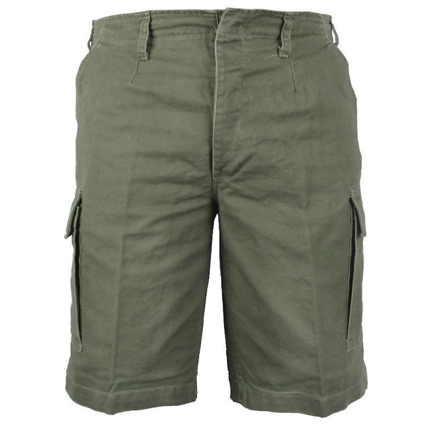 Olive Drab Moleskin Shorts