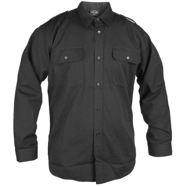 Black Ripstop Field Shirt